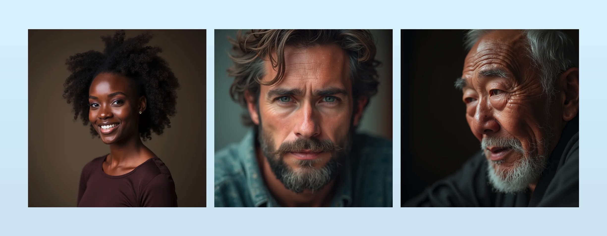 An example of the "AI Look"