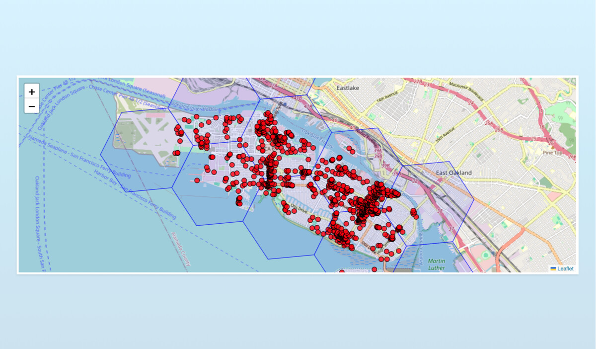Connecting Overture Places to H3 in the browswer.